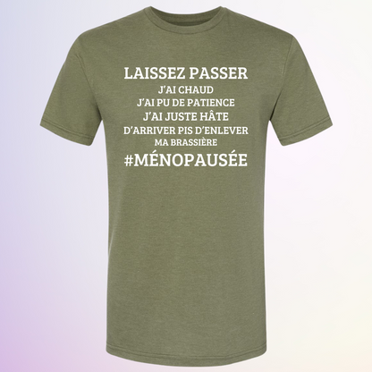 T-SHIRT / LAISSEZ PASSER