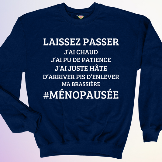 CREWNECK / LAISSEZ PASSER