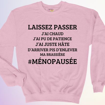 CREWNECK / LAISSEZ PASSER