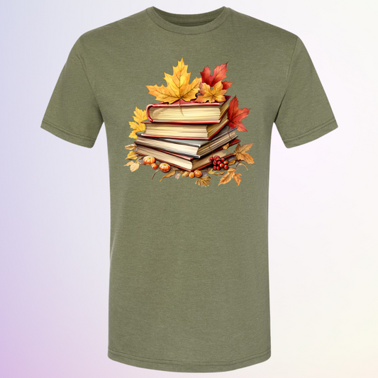 T-SHIRT / LIVRES D'AUTOMNE