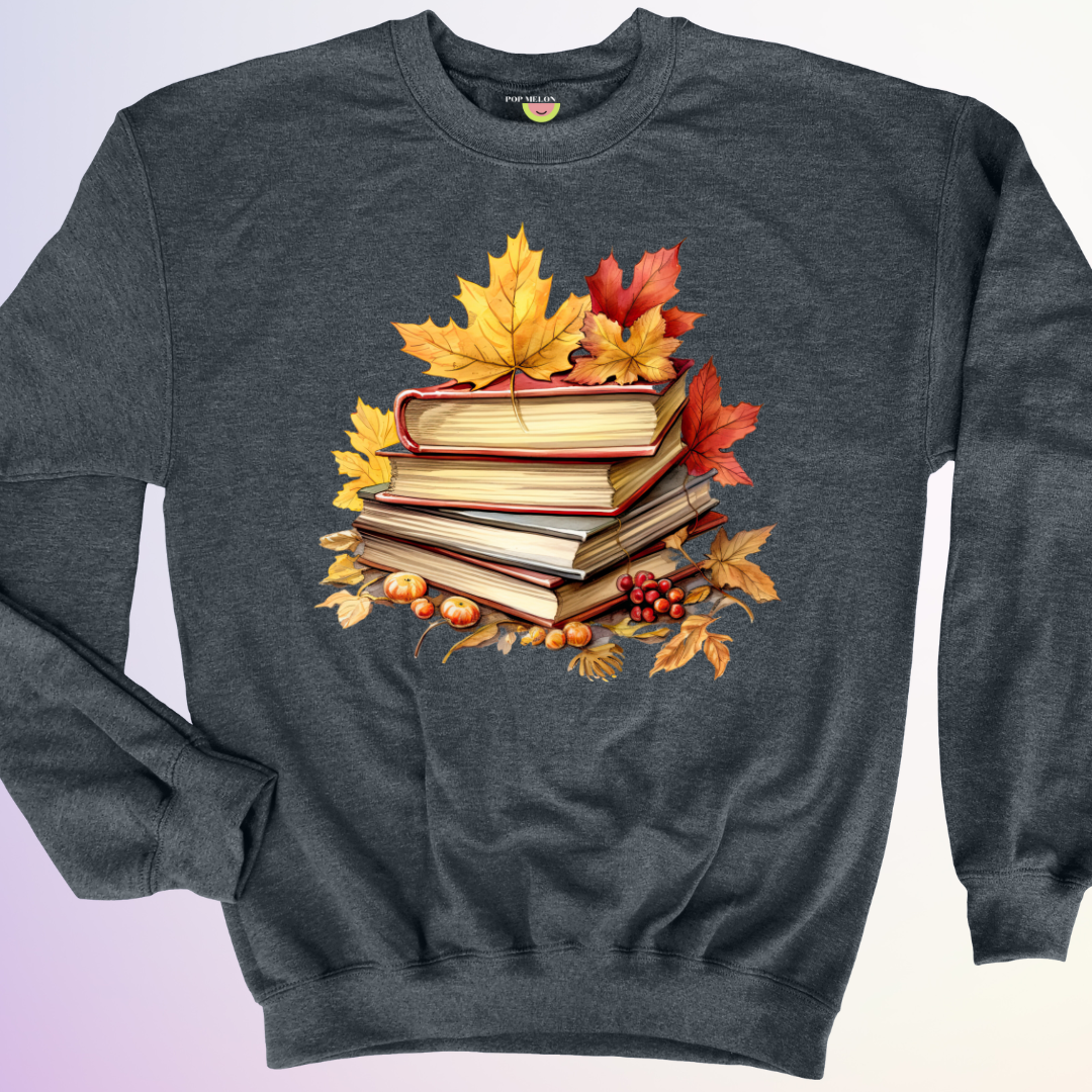 CREWNECK / LIVRES D'AUTOMNE