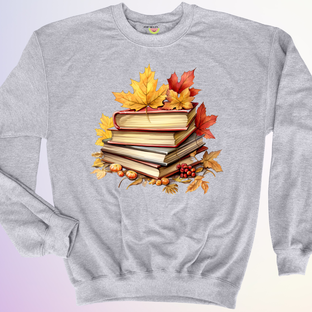 CREWNECK / LIVRES D'AUTOMNE