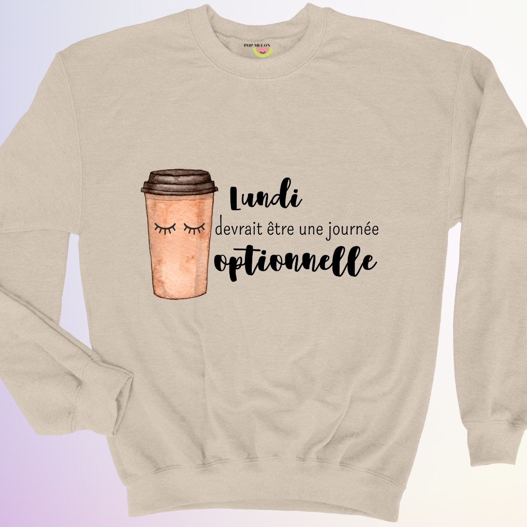 CREWNECK / LUNDI JOURNÉE OPTIONNELLE