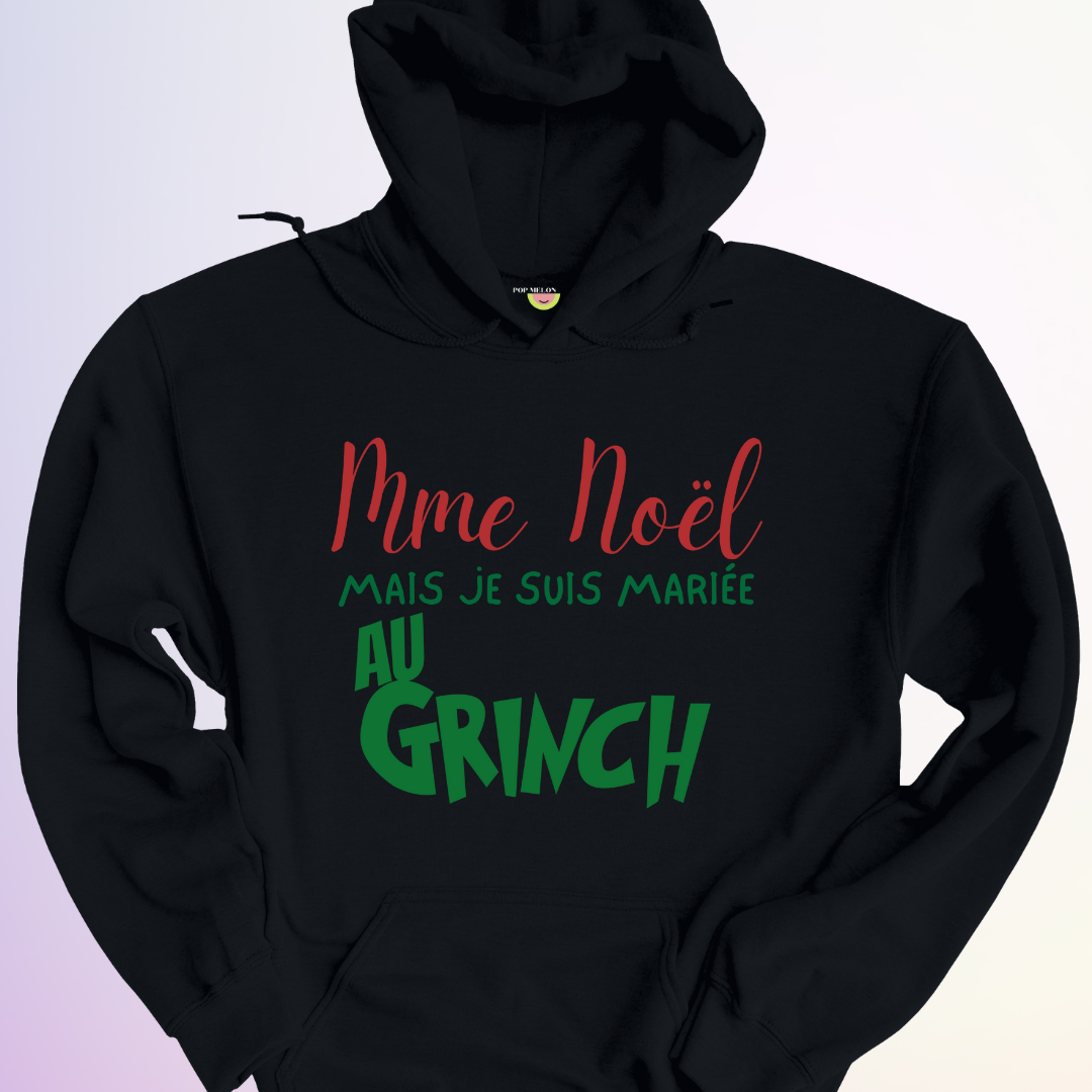 HOODIE / MARIÉE AU GRINCH