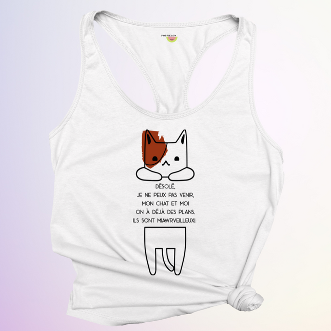 CAMISOLE / MON CHAT ET MOI