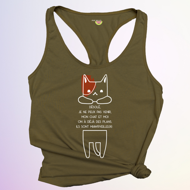 CAMISOLE / MON CHAT ET MOI