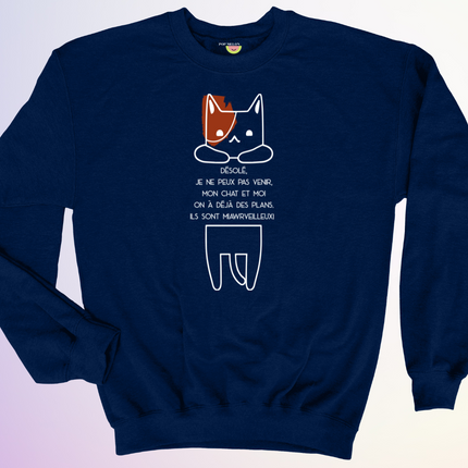 CREWNECK / MON CHAT ET MOI