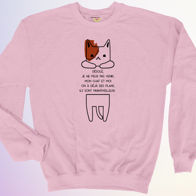CREWNECK / MON CHAT ET MOI