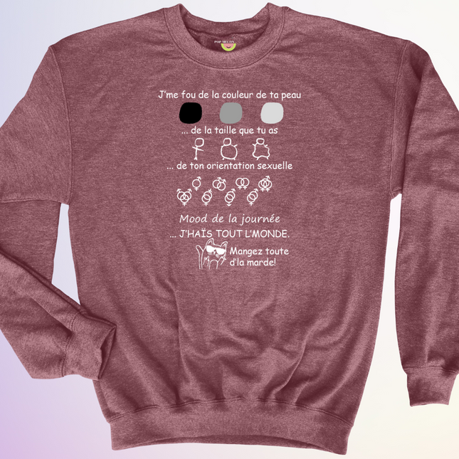 CREWNECK / MOOD DU JOUR