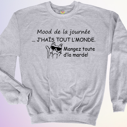 CREWNECK / MOOD DU JOUR