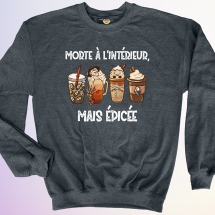 CREWNECK / MORTE A LINTERIEUR