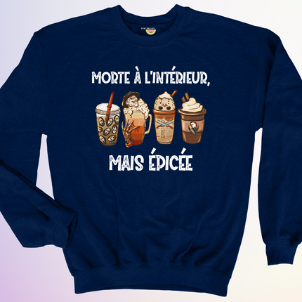 CREWNECK / MORTE A LINTERIEUR