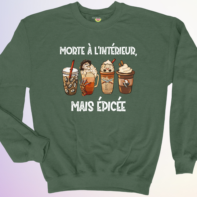 CREWNECK / MORTE A LINTERIEUR