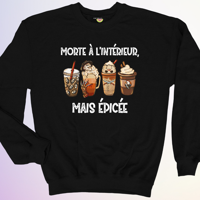 CREWNECK / MORTE A LINTERIEUR