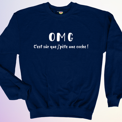 CREWNECK / OMG JPETE UNE COCHE