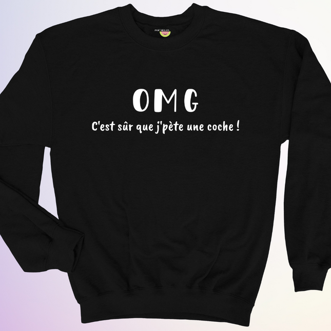 CREWNECK / OMG JPETE UNE COCHE