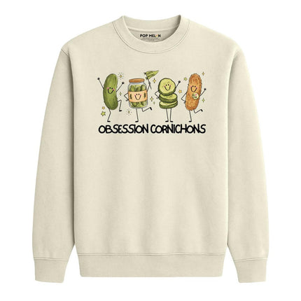 CREWNECK / OBSESSION CORNICHONS