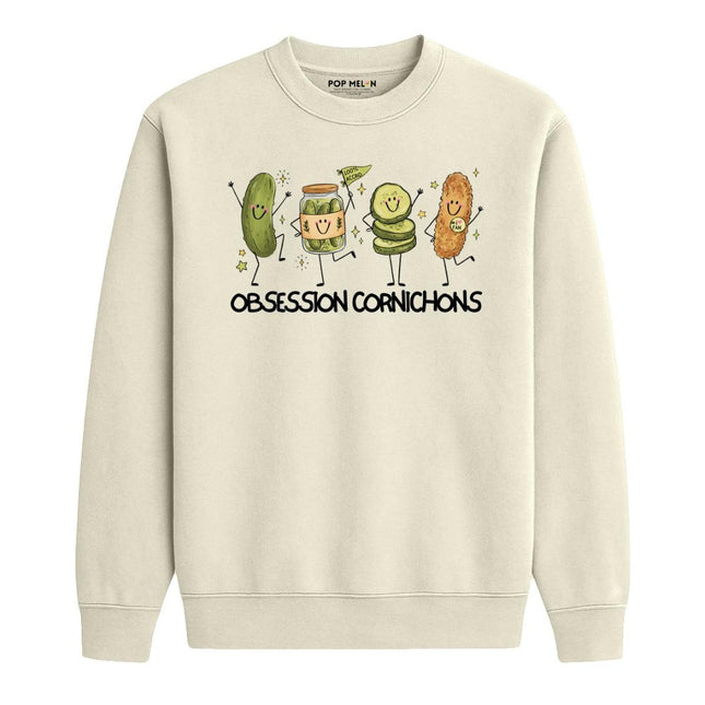 CREWNECK / OBSESSION CORNICHONS