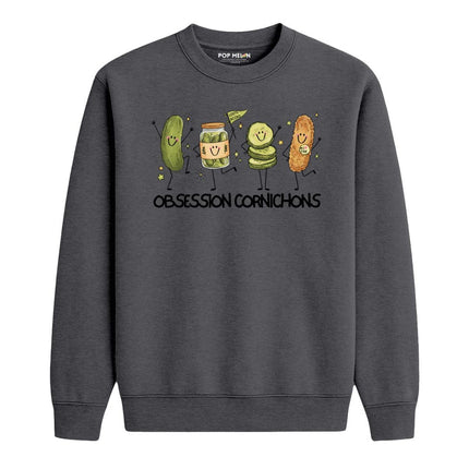 CREWNECK / OBSESSION CORNICHONS