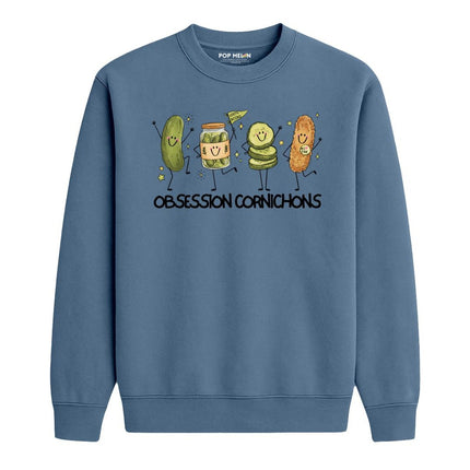 CREWNECK / OBSESSION CORNICHONS