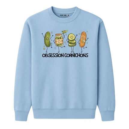 CREWNECK / OBSESSION CORNICHONS