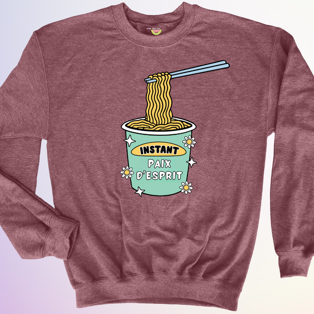 CREWNECK / PAIX DESPRIT