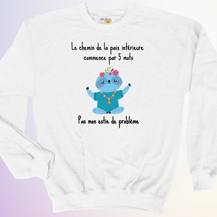 CREWNECK / PAIX INTERIEURE