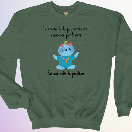 CREWNECK / PAIX INTERIEURE