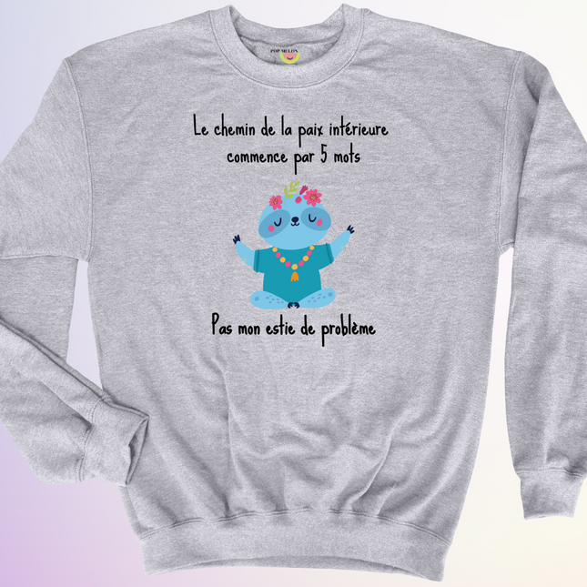CREWNECK / PAIX INTERIEURE