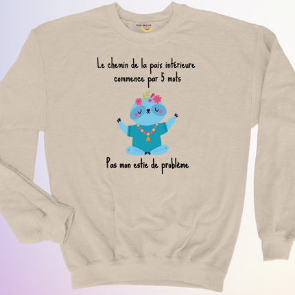 CREWNECK / PAIX INTERIEURE