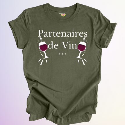 T-SHIRT / DUO PARTENAIRES DE VIN