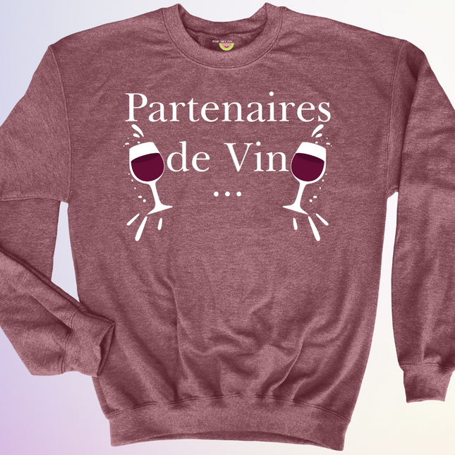 CREWNECK / DUO PARTENAIRES DE VIN