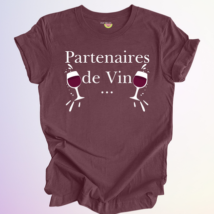 T-SHIRT / DUO PARTENAIRES DE VIN