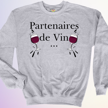 CREWNECK / DUO PARTENAIRES DE VIN