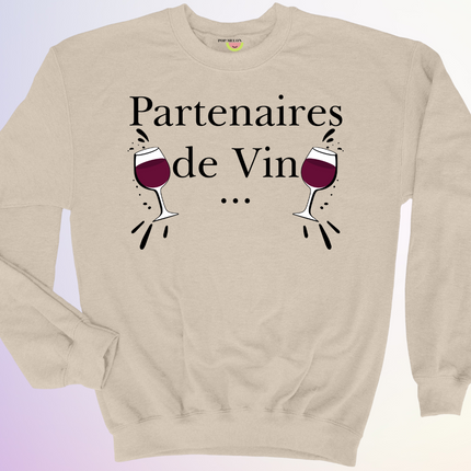 CREWNECK / DUO PARTENAIRES DE VIN