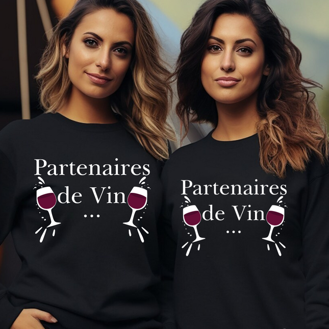 CREWNECK / DUO PARTENAIRES DE VIN