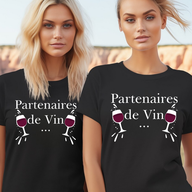 T-SHIRT / DUO PARTENAIRES DE VIN