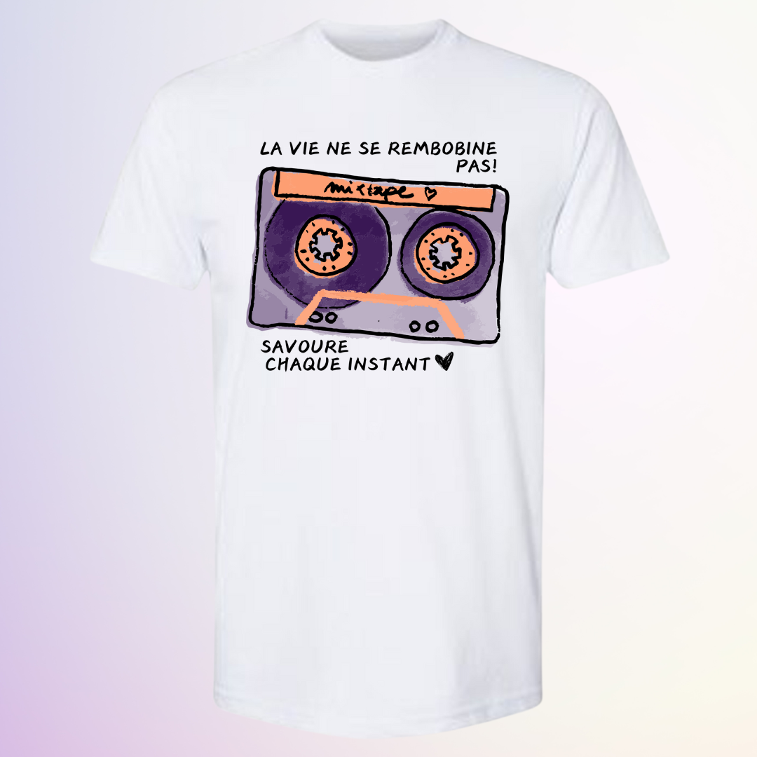 T-SHIRT / PAS DE REMBOBINAGE