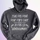 HOODIE / PAS PAYE POUR FAIRE CHIER