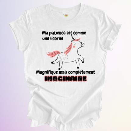 T-SHIRT / PATIENCE IMAGINAIRE
