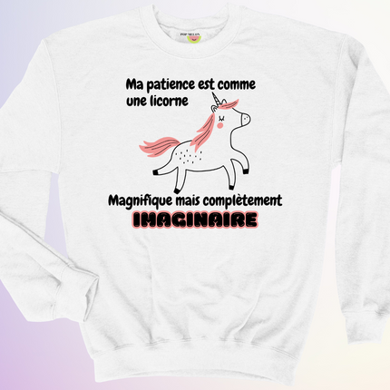 CREWNECK / PATIENCE IMAGINAIRE