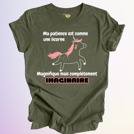 T-SHIRT / PATIENCE IMAGINAIRE