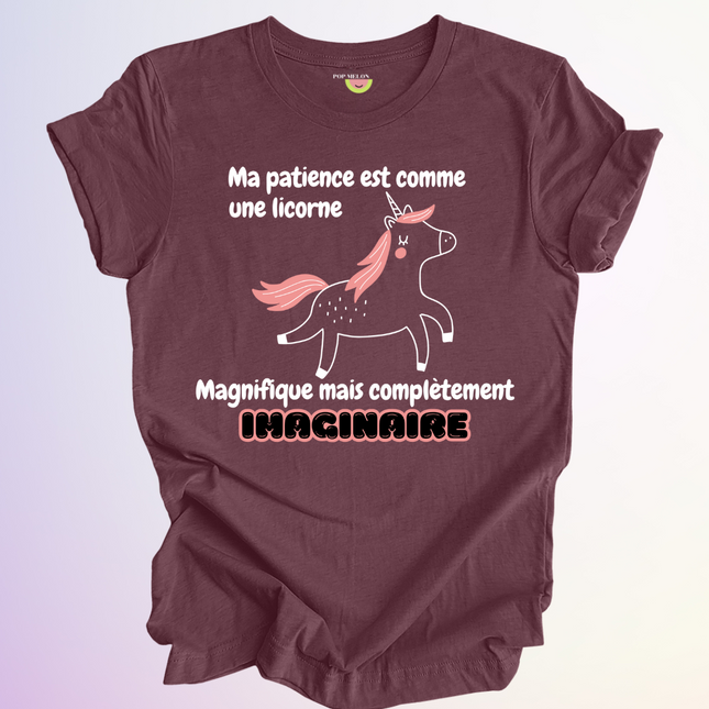T-SHIRT / PATIENCE IMAGINAIRE