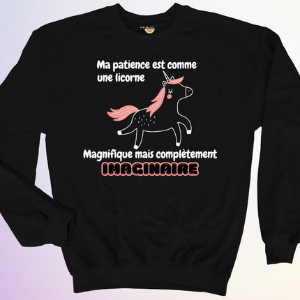 CREWNECK / PATIENCE IMAGINAIRE