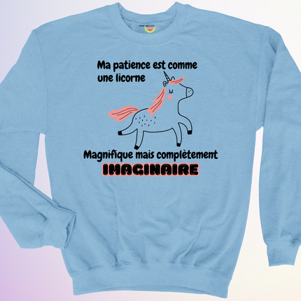 CREWNECK / PATIENCE IMAGINAIRE