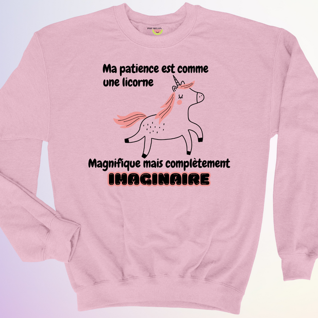 CREWNECK / PATIENCE IMAGINAIRE