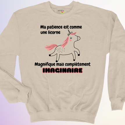 CREWNECK / PATIENCE IMAGINAIRE