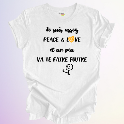 T-SHIRT / PEACE&LOVE
