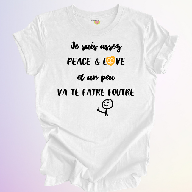 T-SHIRT / PEACE&LOVE