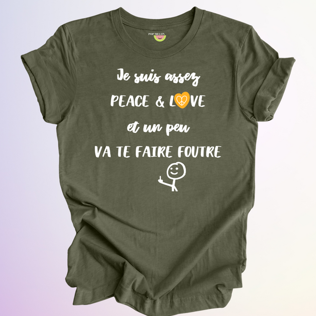 T-SHIRT / PEACE&LOVE